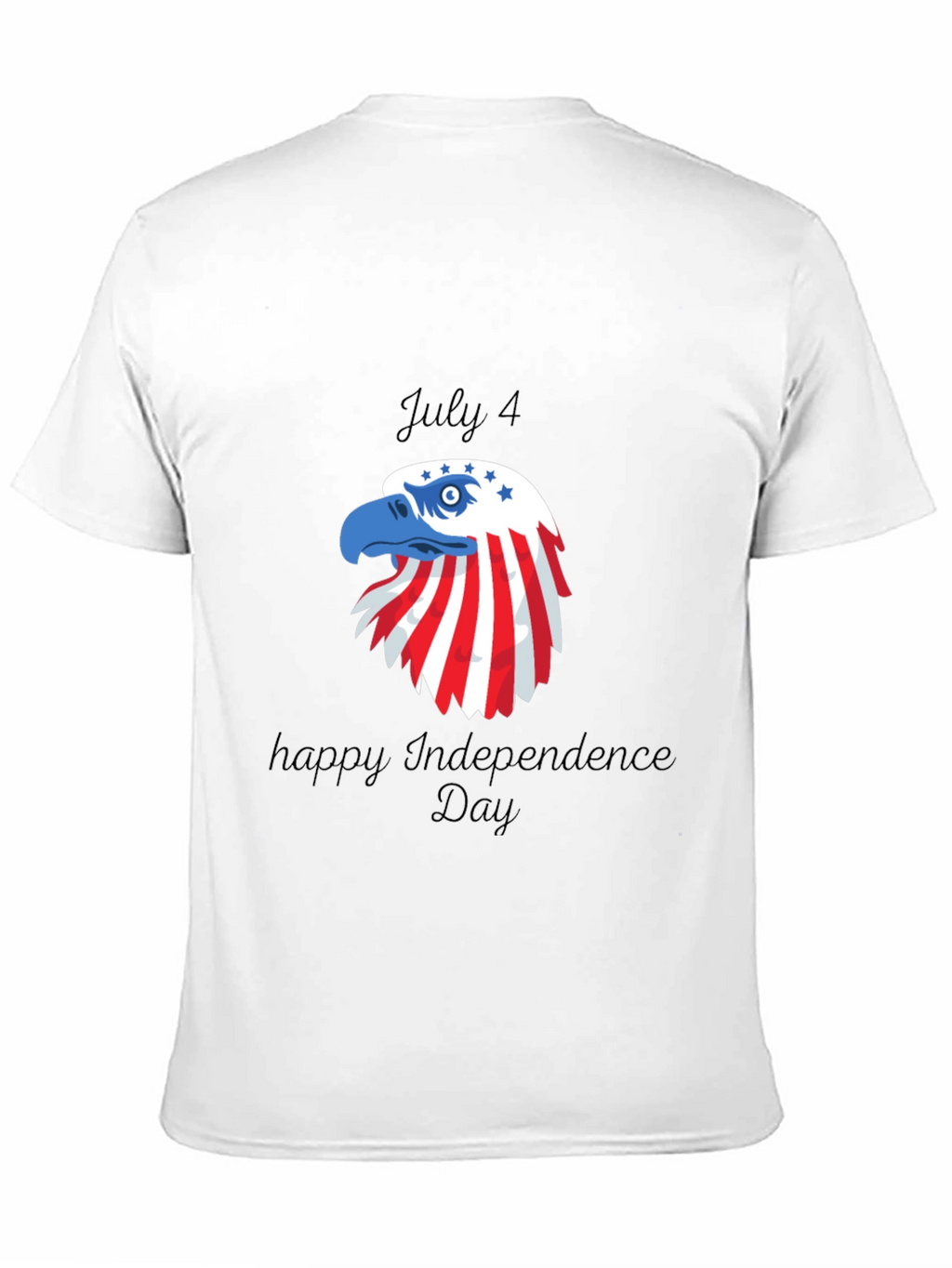 Patriotic Eagle July 4th Independence Day Tee