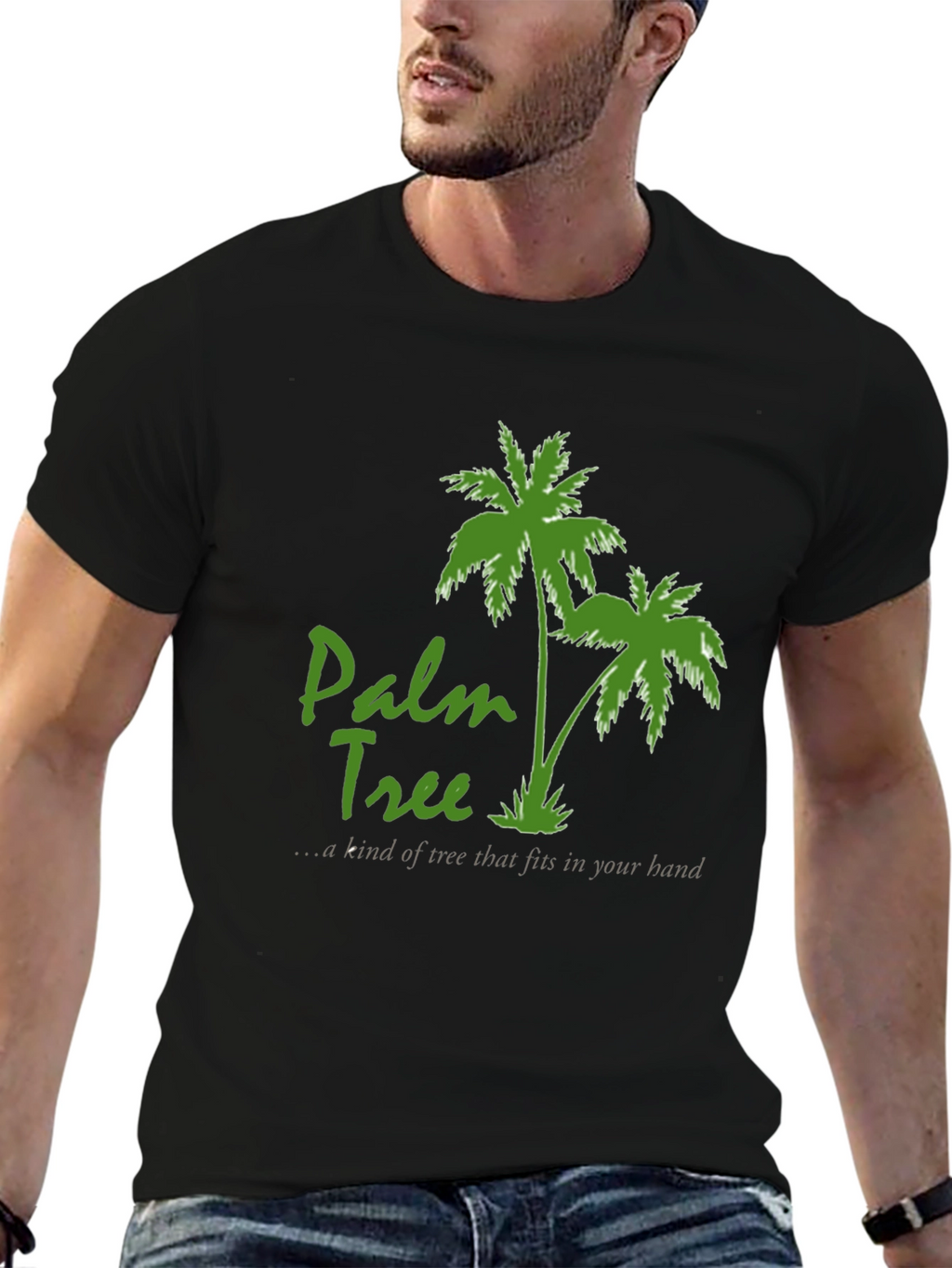 Palm Tree Graphic T-Shirt - Tropical Vibes