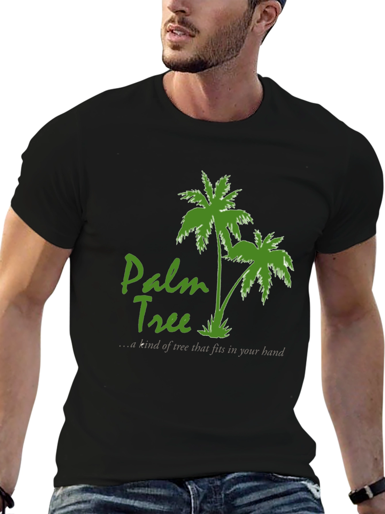 Palm Tree Graphic T-Shirt - Tropical Vibes