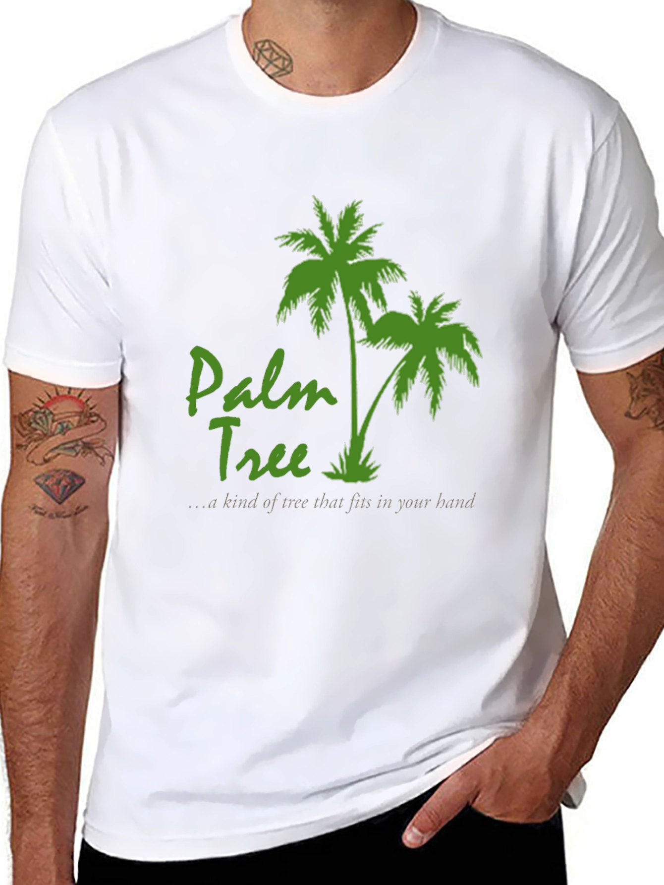 Palm Tree Graphic T-Shirt - Tropical Vibes