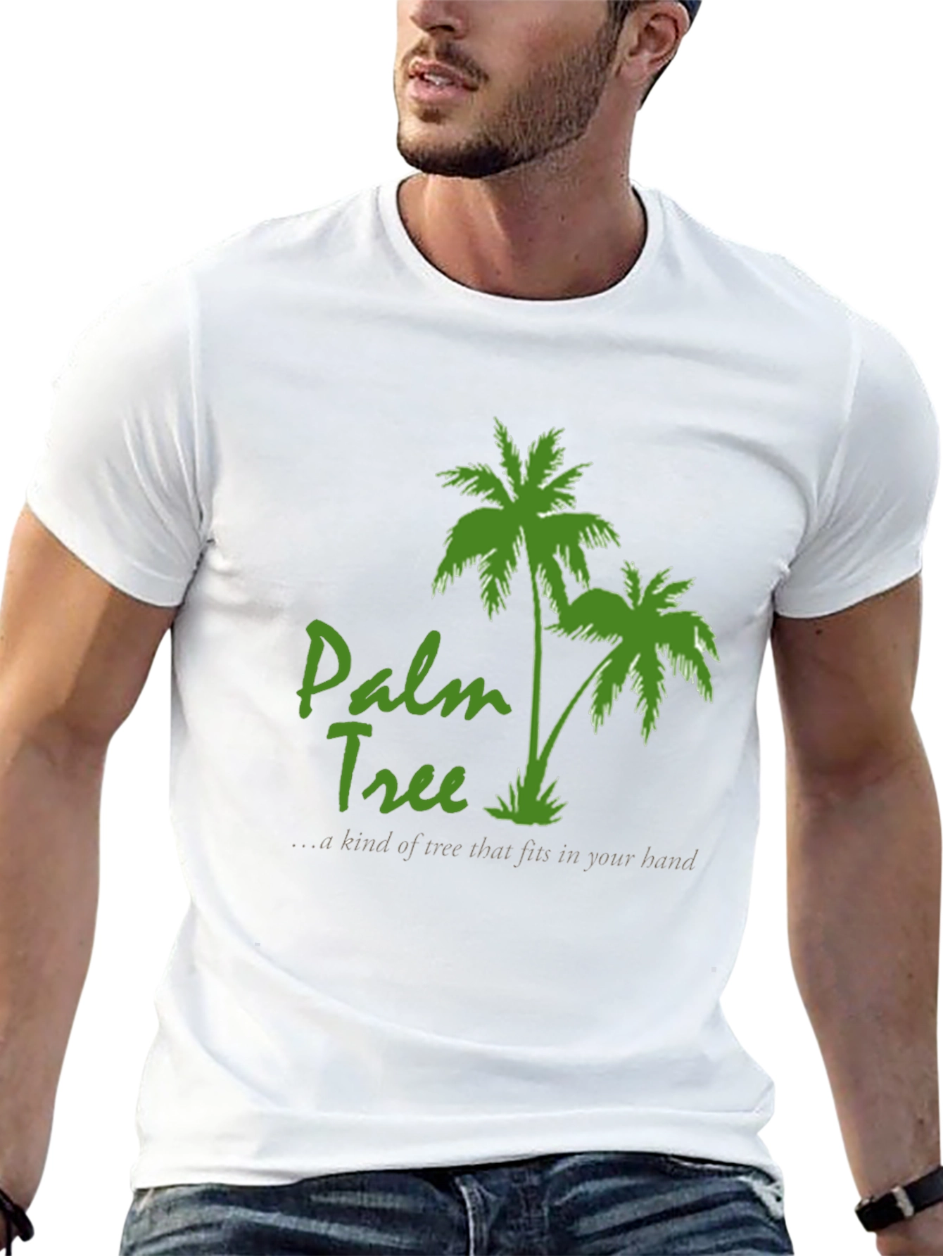 Palm Tree Graphic T-Shirt - Tropical Vibes