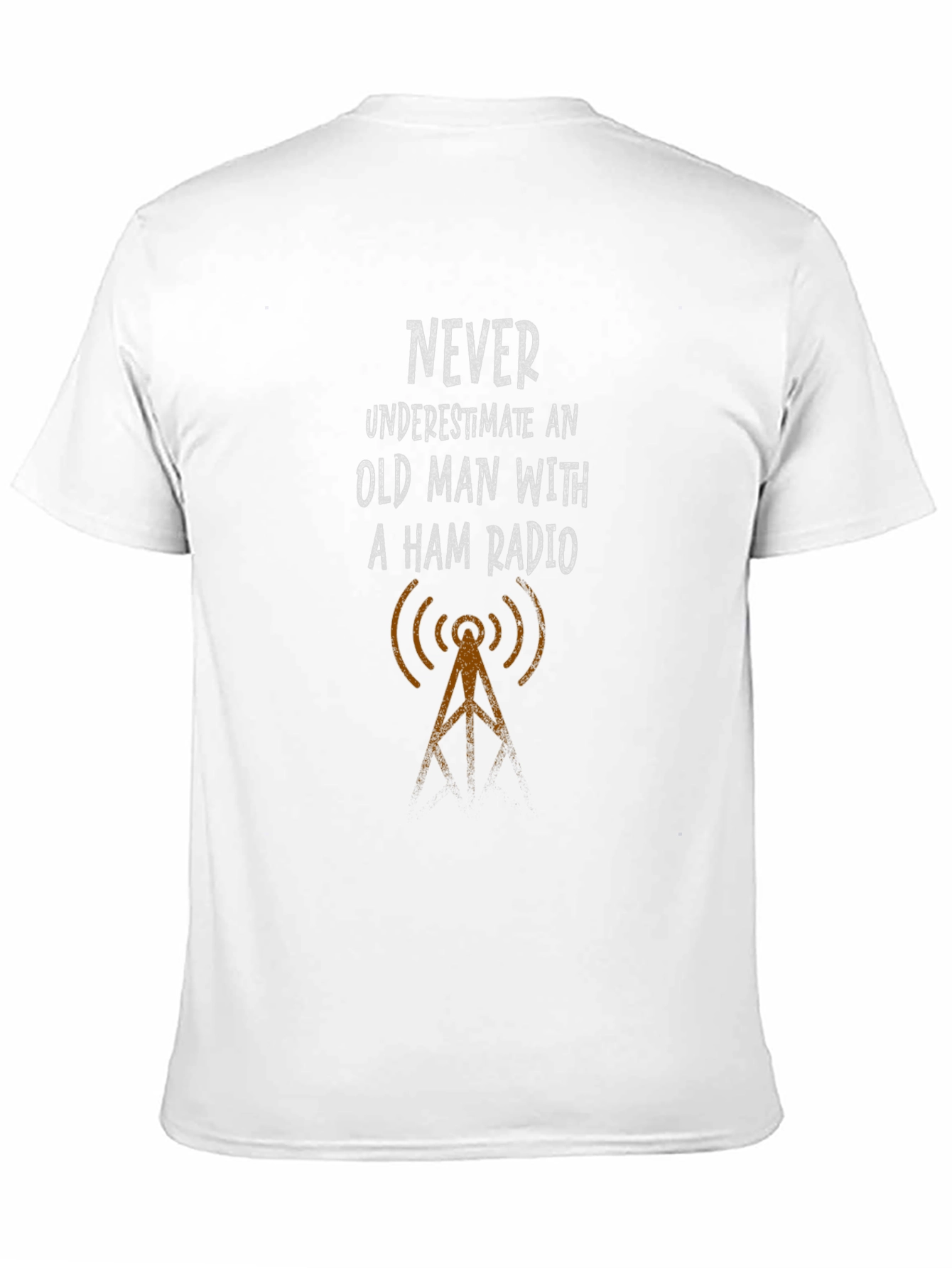 Old Man Ham Radio T-Shirt