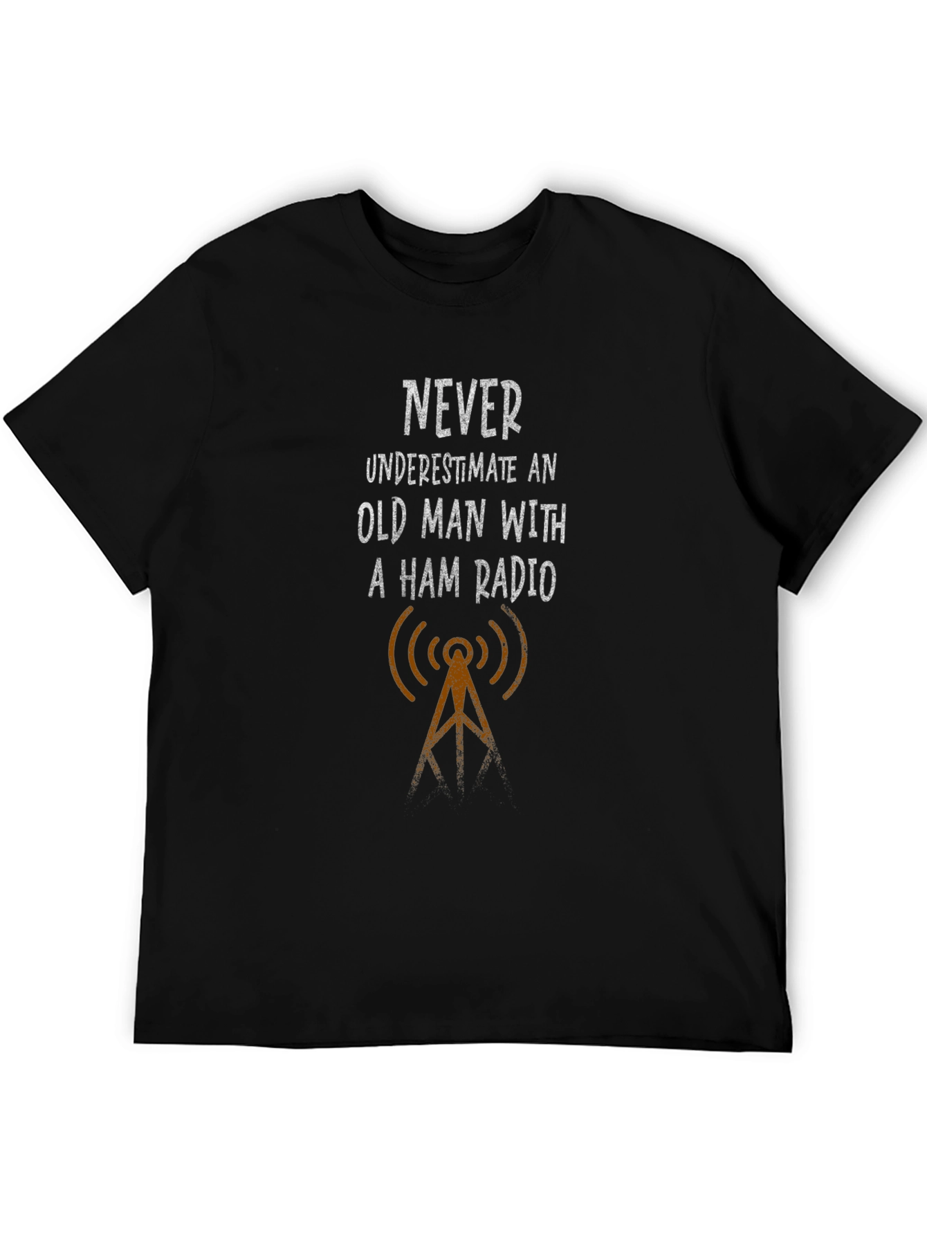 Old Man Ham Radio T-Shirt