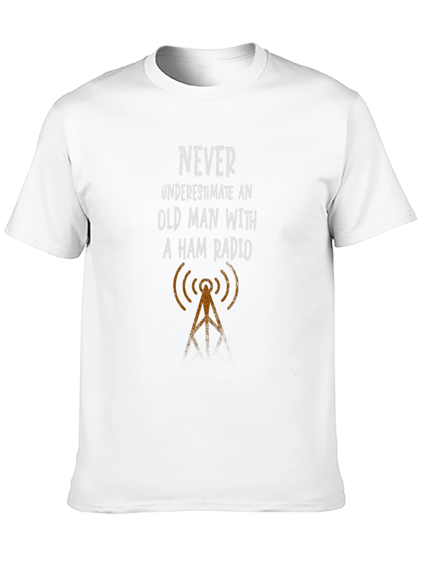 Old Man Ham Radio T-Shirt