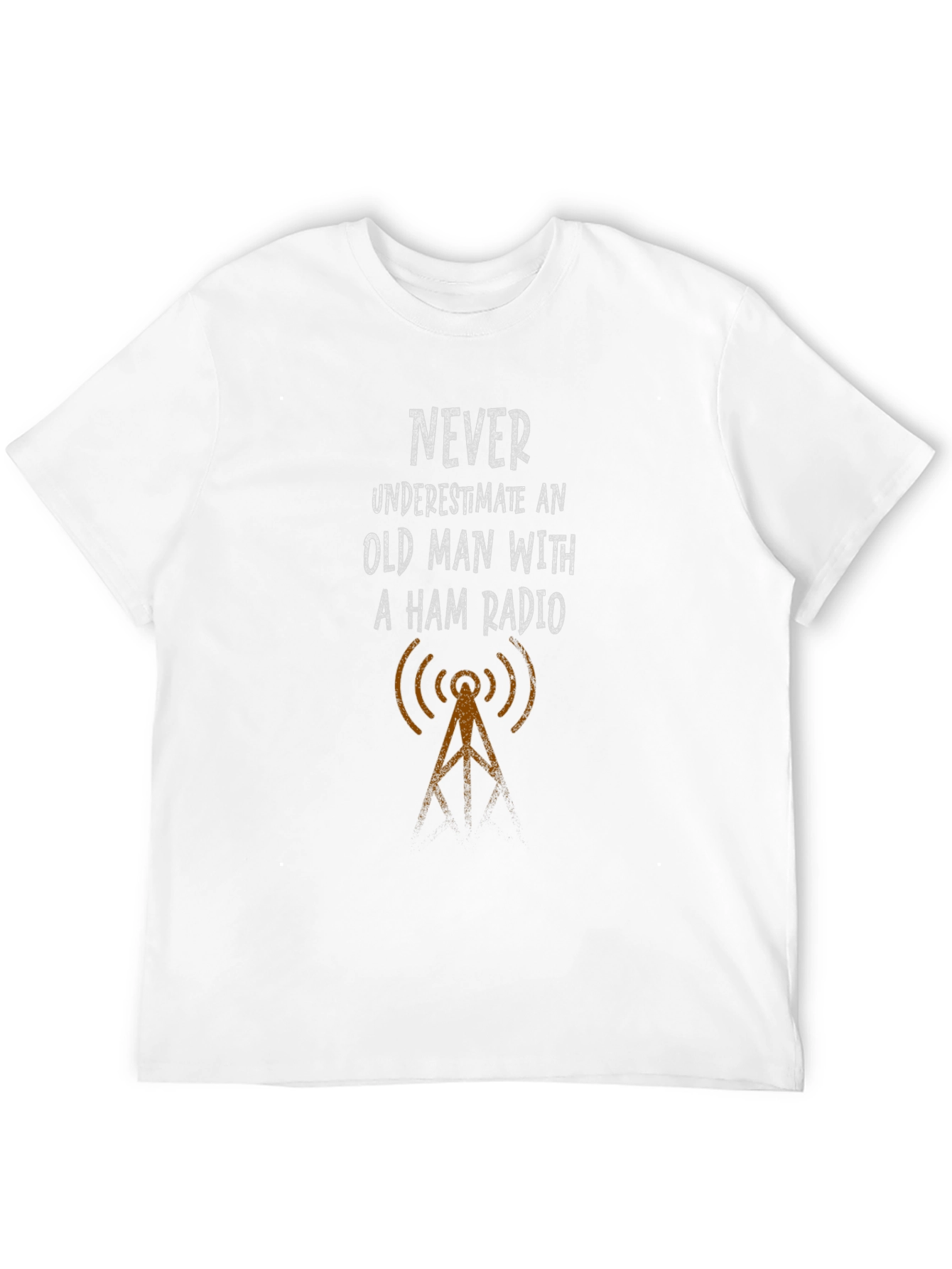 Old Man Ham Radio T-Shirt