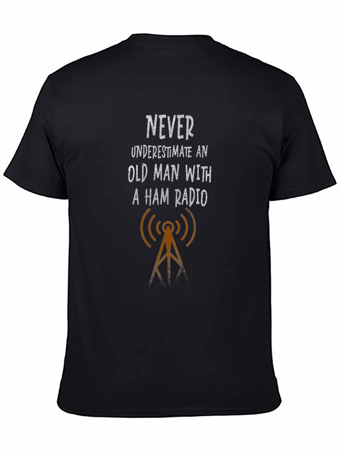 Old Man Ham Radio T-Shirt