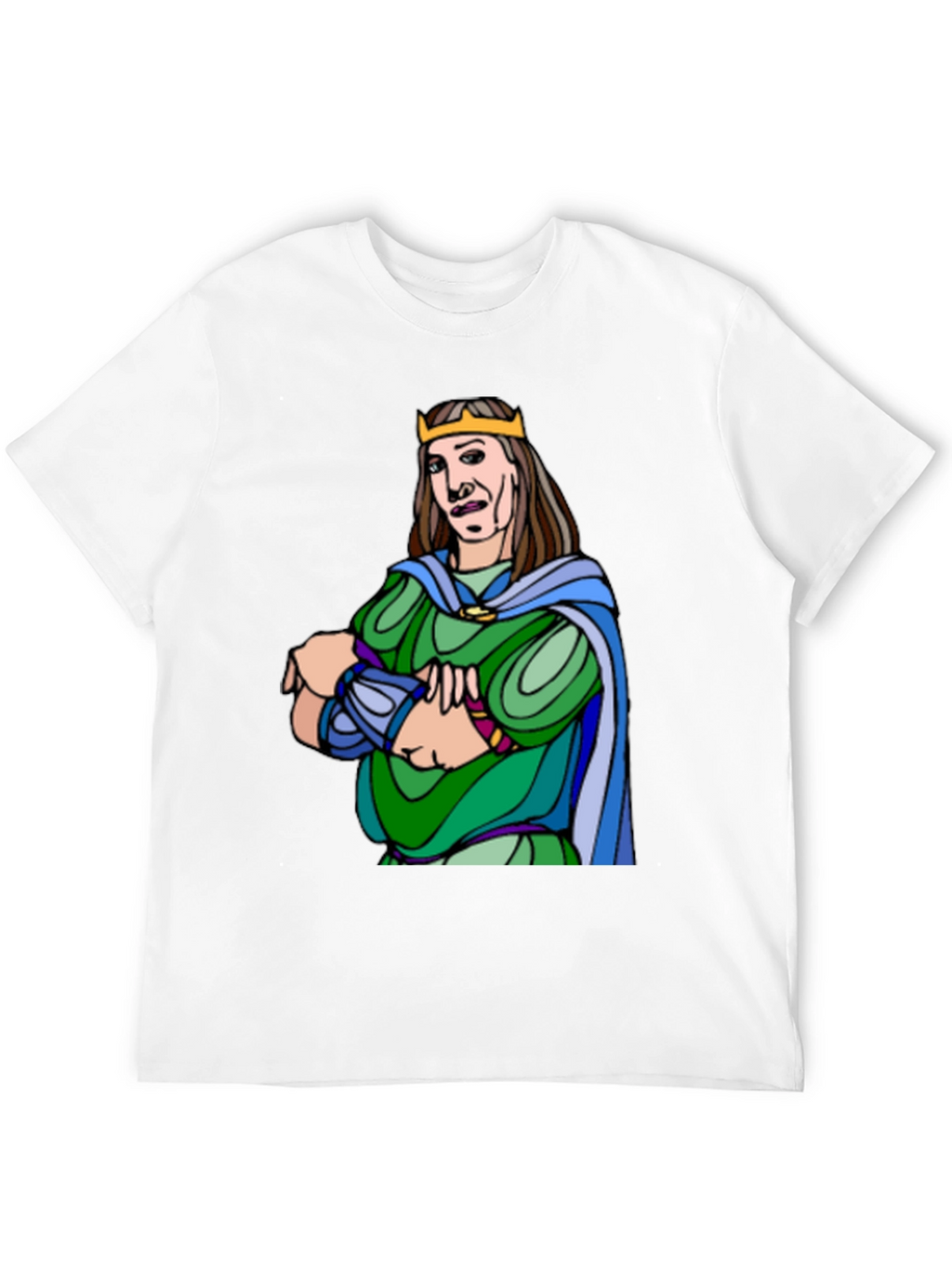 King Cartoon Graphic Tee - Black