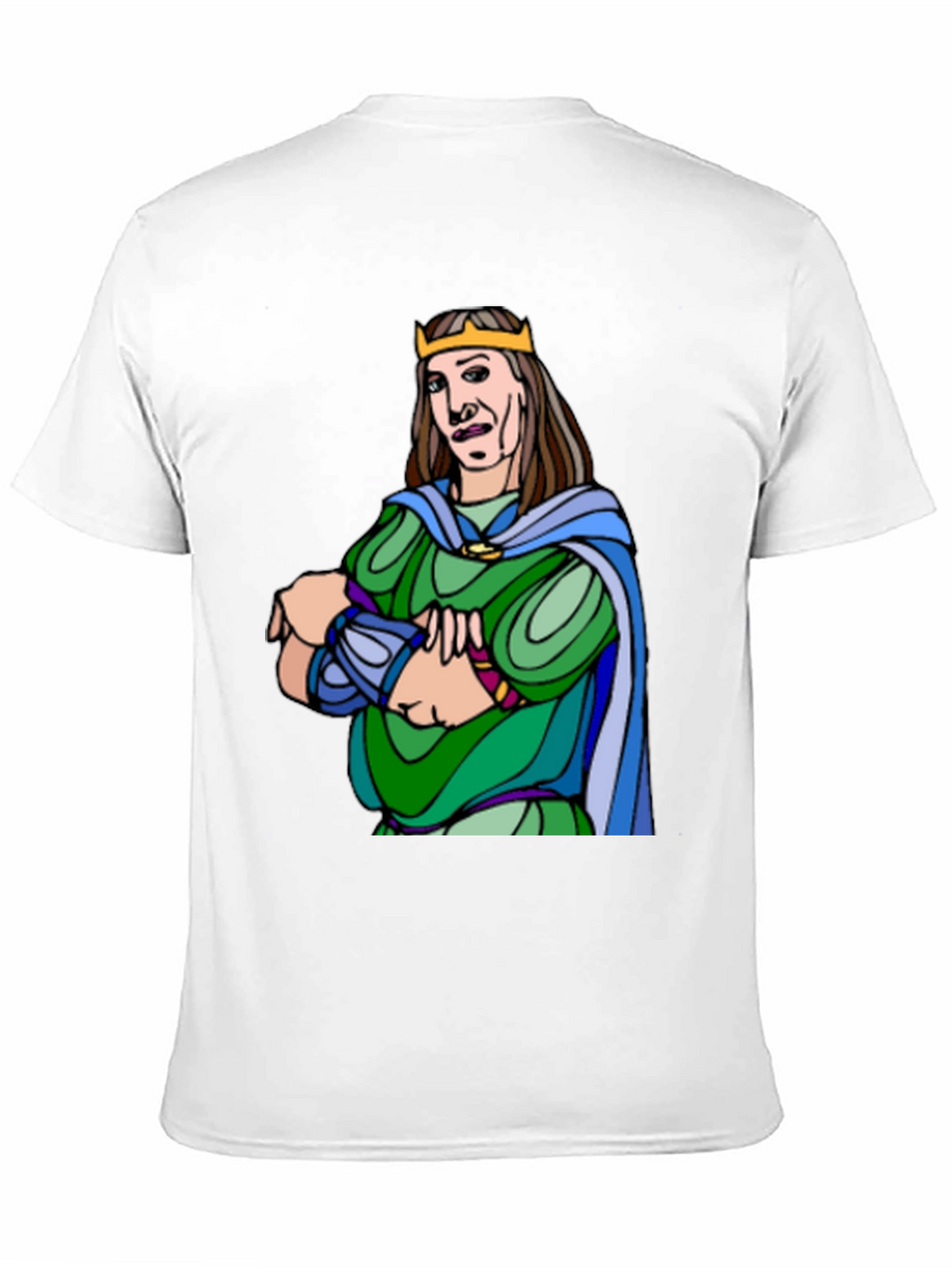 King Cartoon Graphic Tee - Black