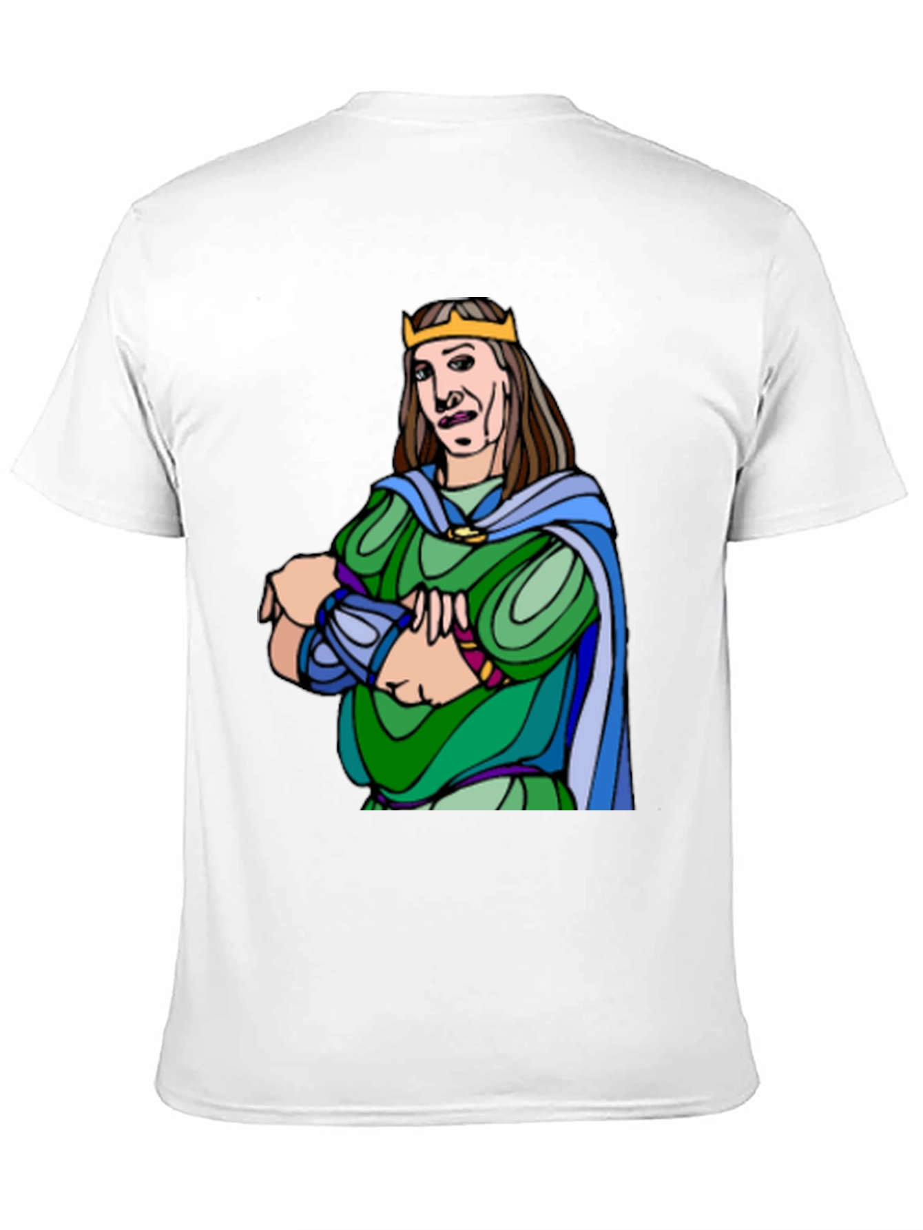 King Cartoon Graphic Tee - Black