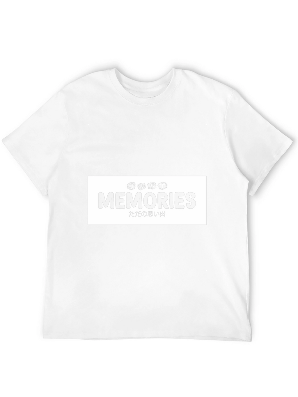 Just Memories Black T-Shirt