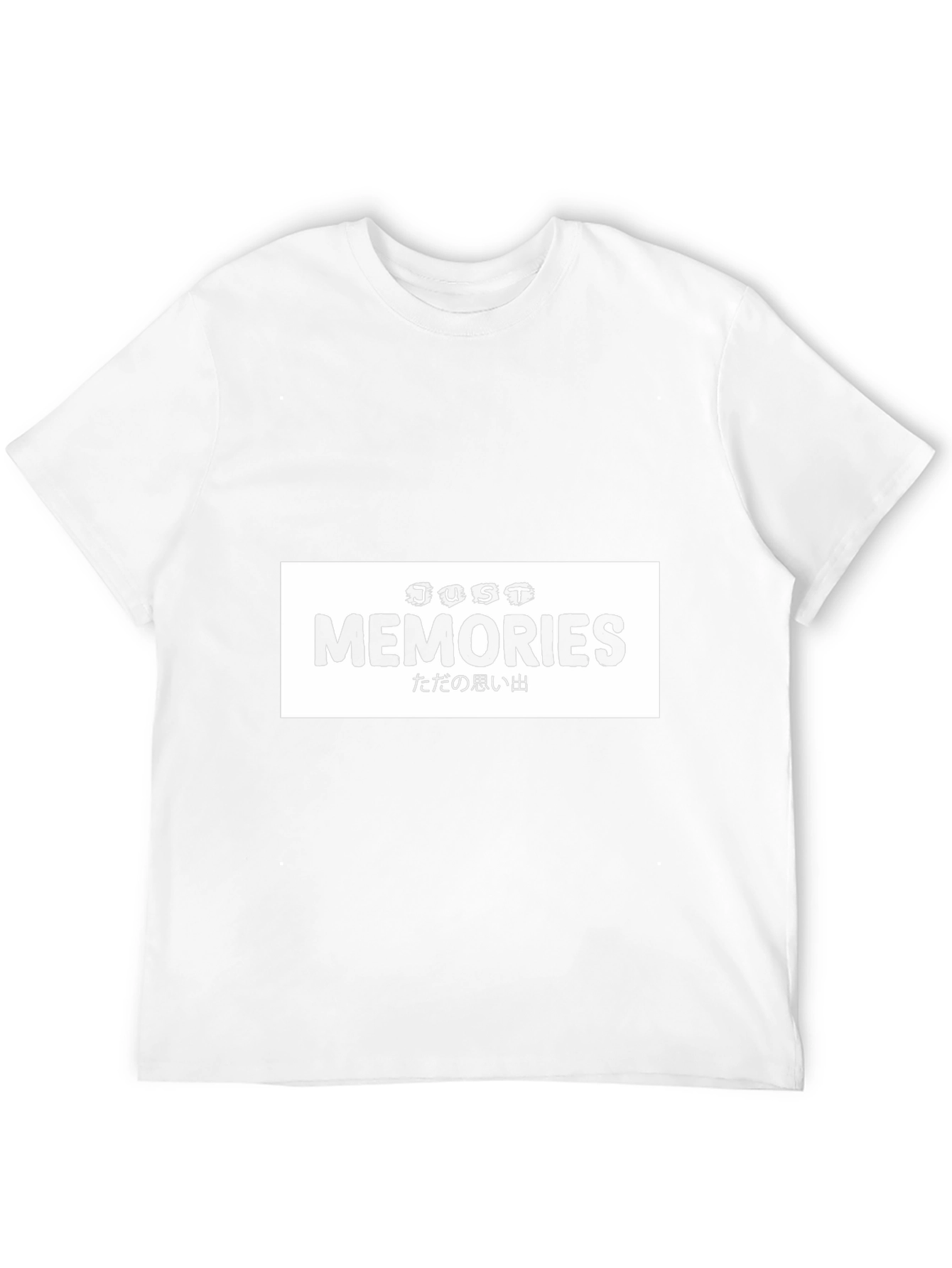 Just Memories Black T-Shirt