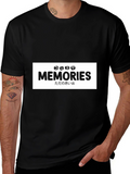 Just Memories Black T-Shirt