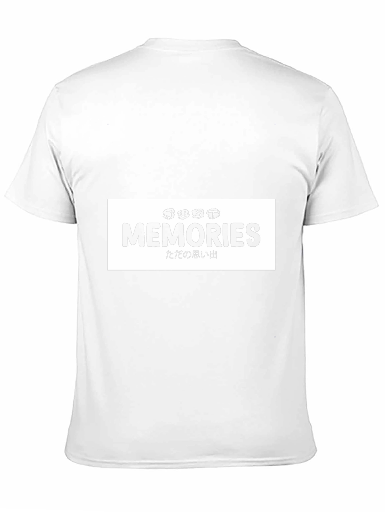 Just Memories Black T-Shirt