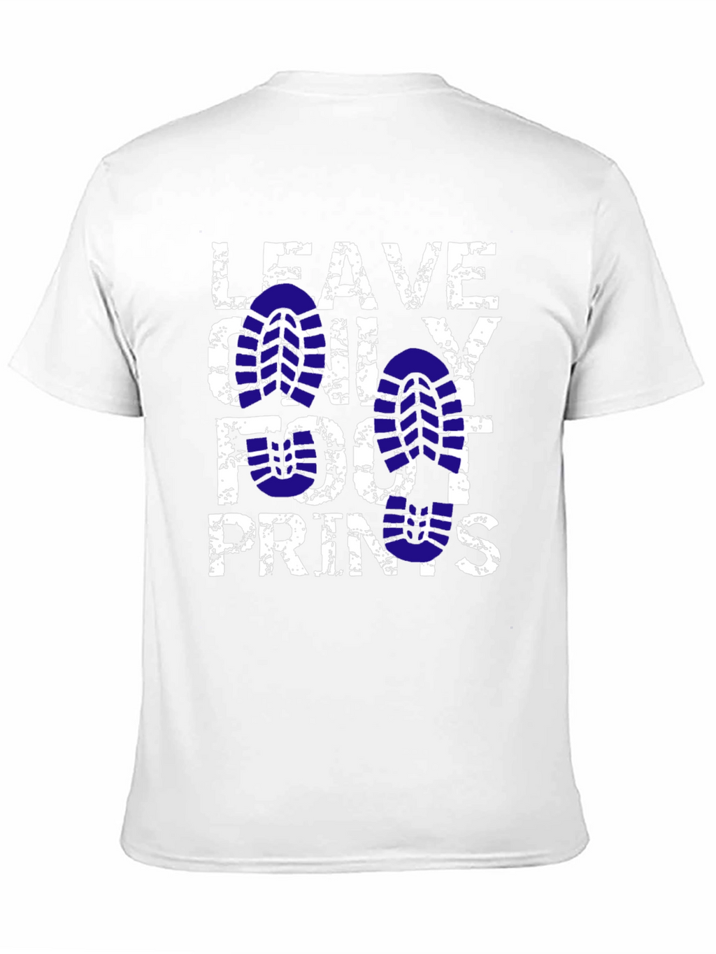 Leave Only Footprints Graphic Tee
