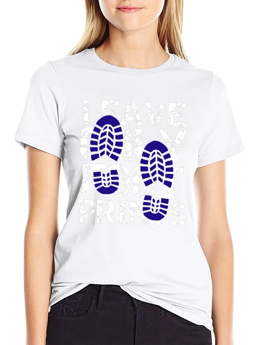Leave Only Footprints Graphic Tee