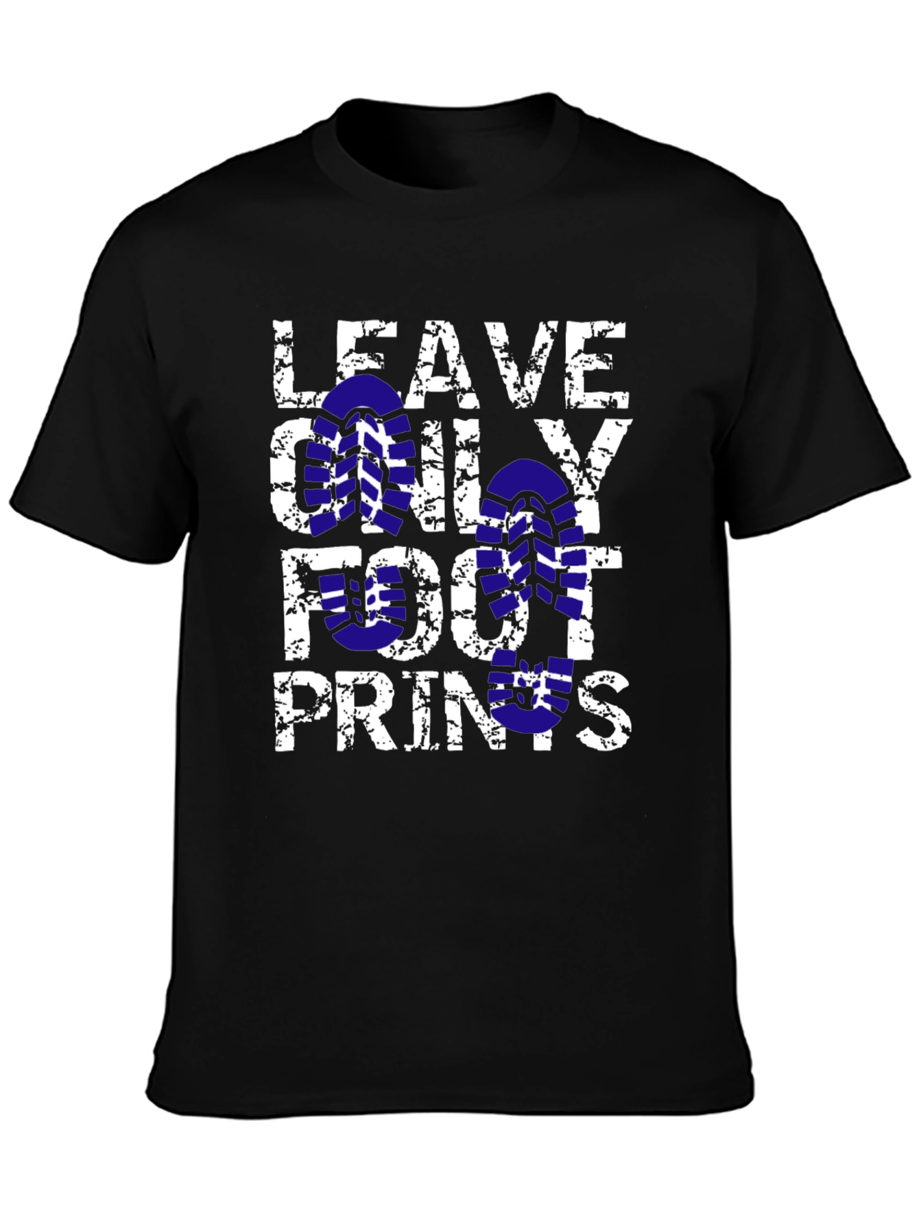 Leave Only Footprints Graphic Tee