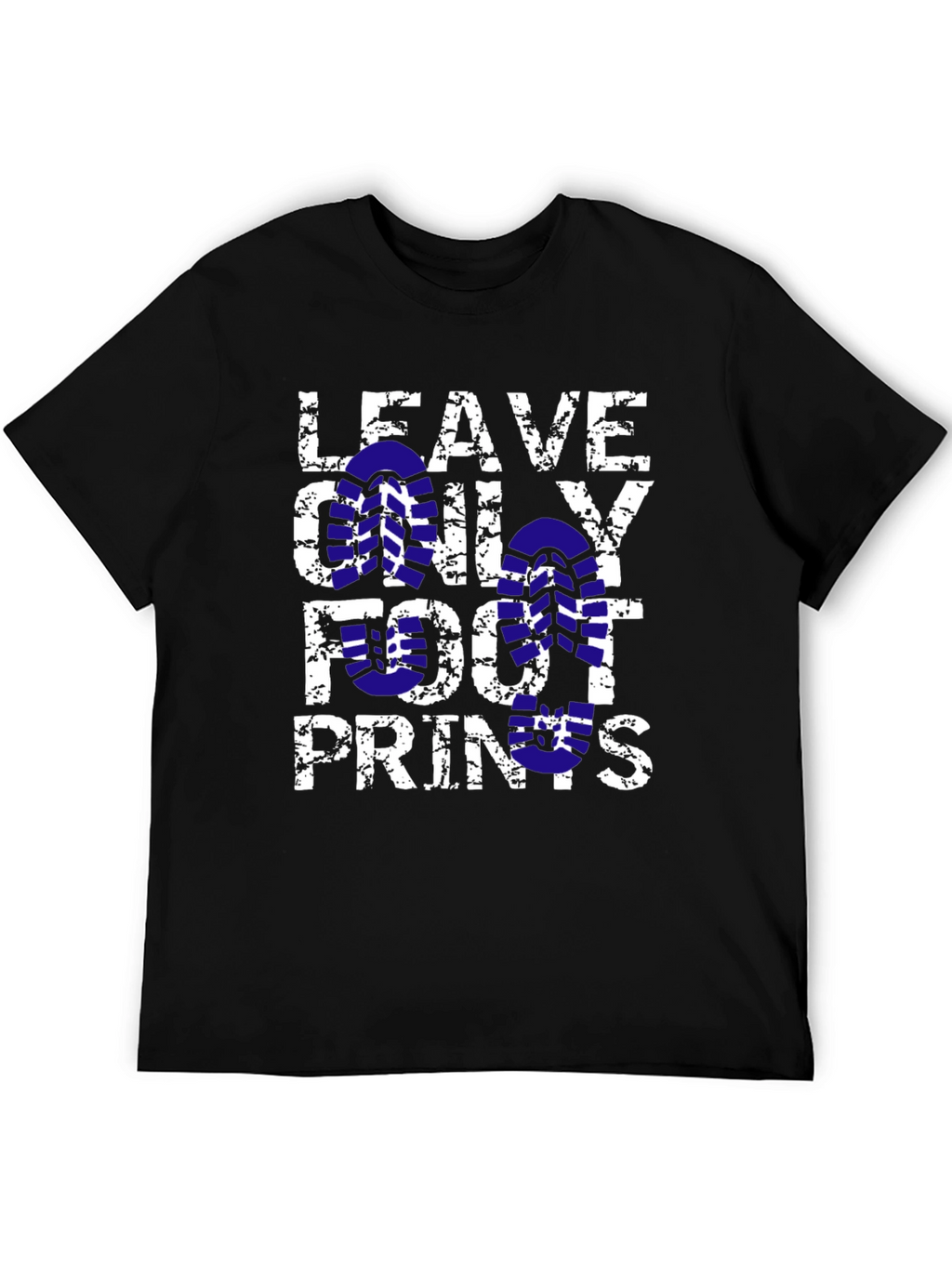 Leave Only Footprints Graphic Tee