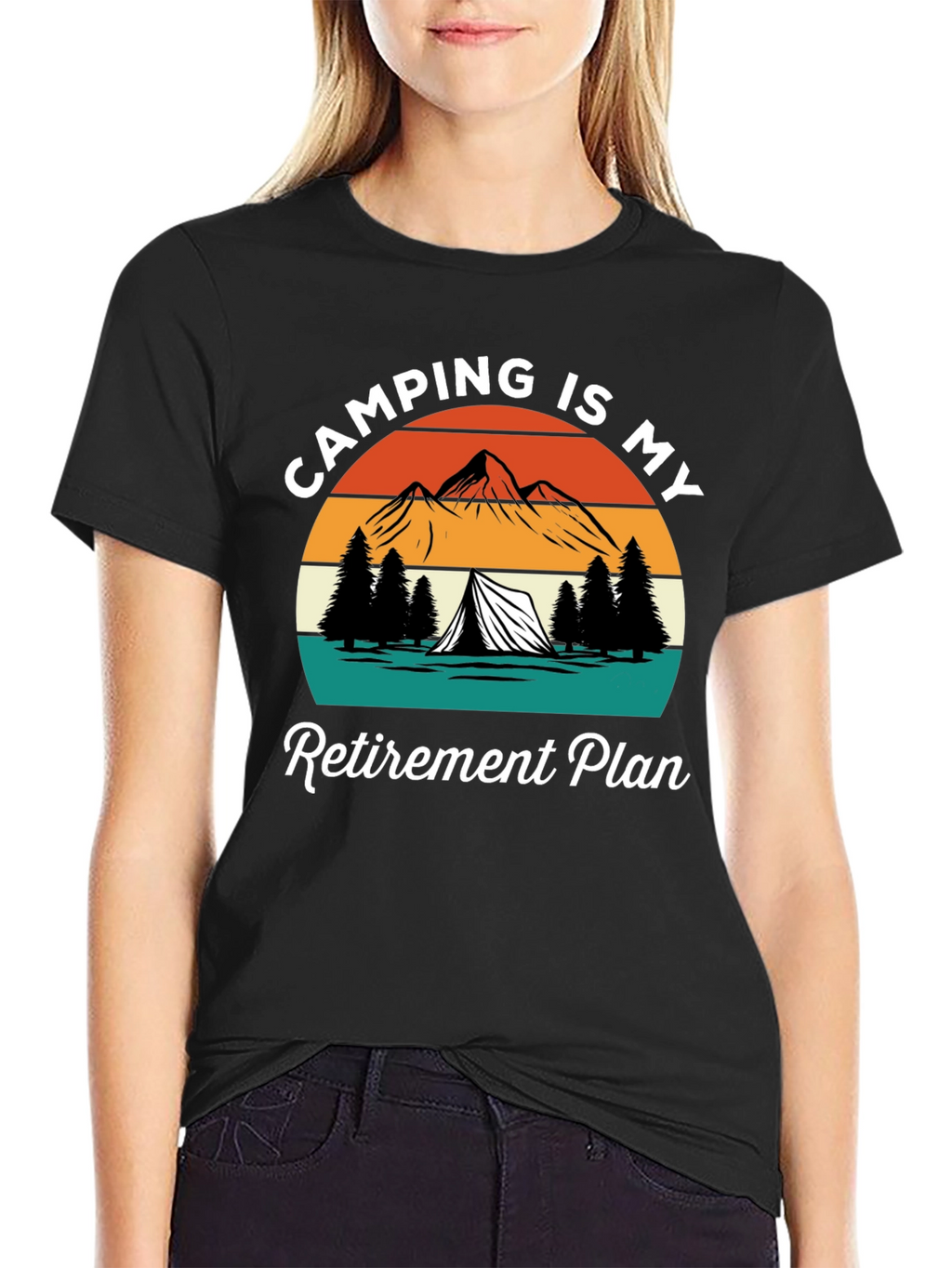 Camping is My Retirement Plan T-Shirt