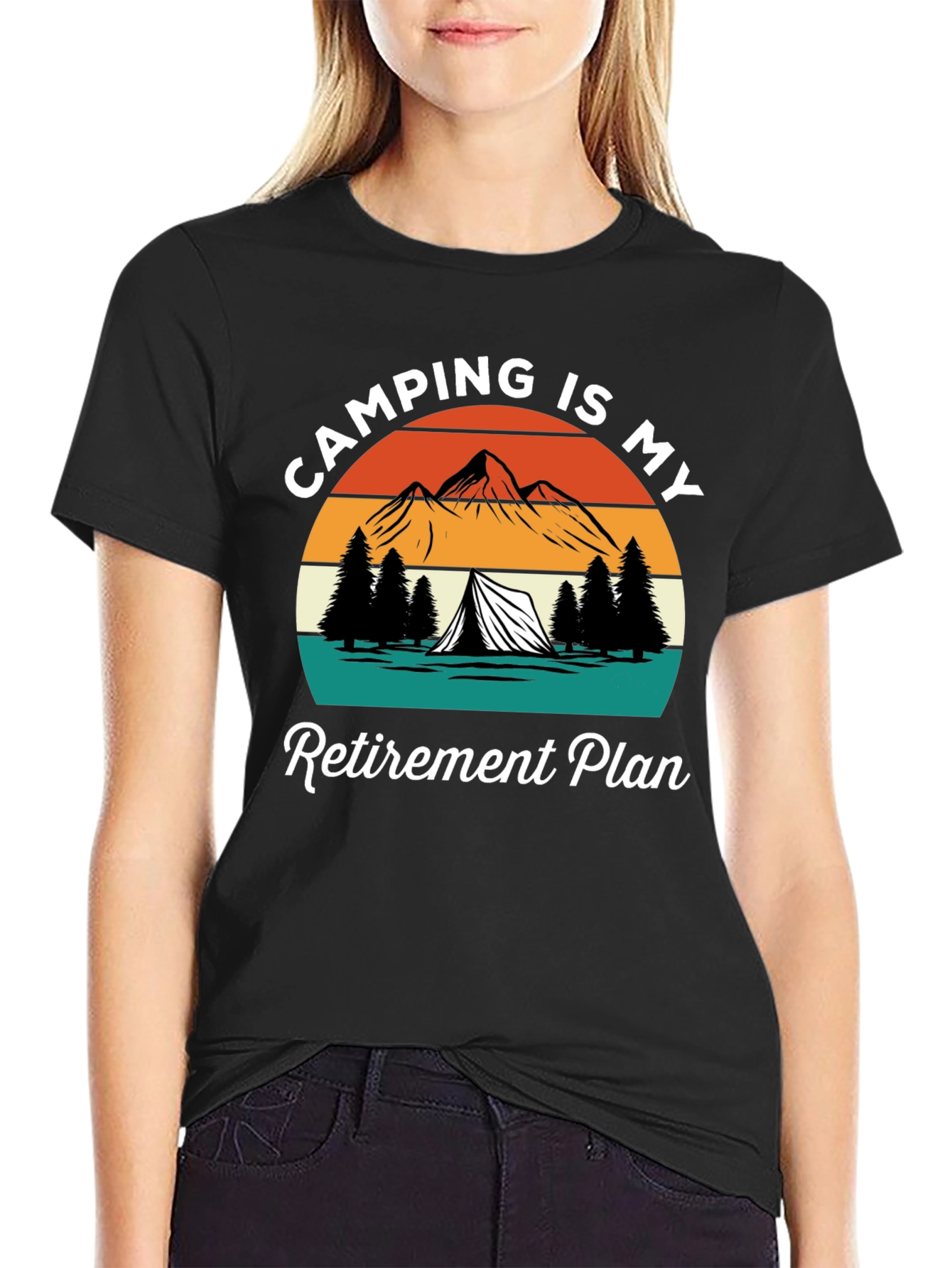Camping is My Retirement Plan T-Shirt