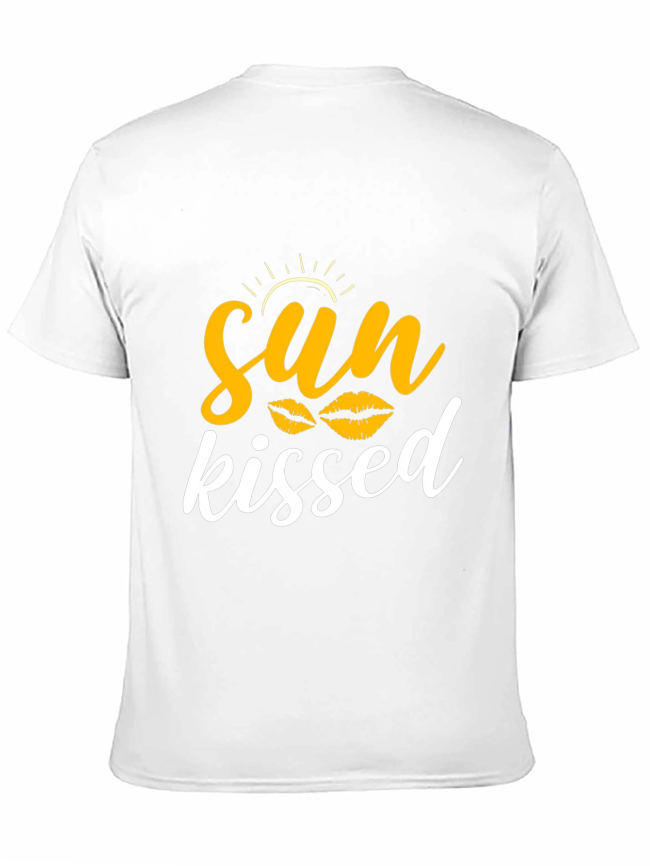 Sun Kissed Graphic Tee - Casual Black T-Shirt