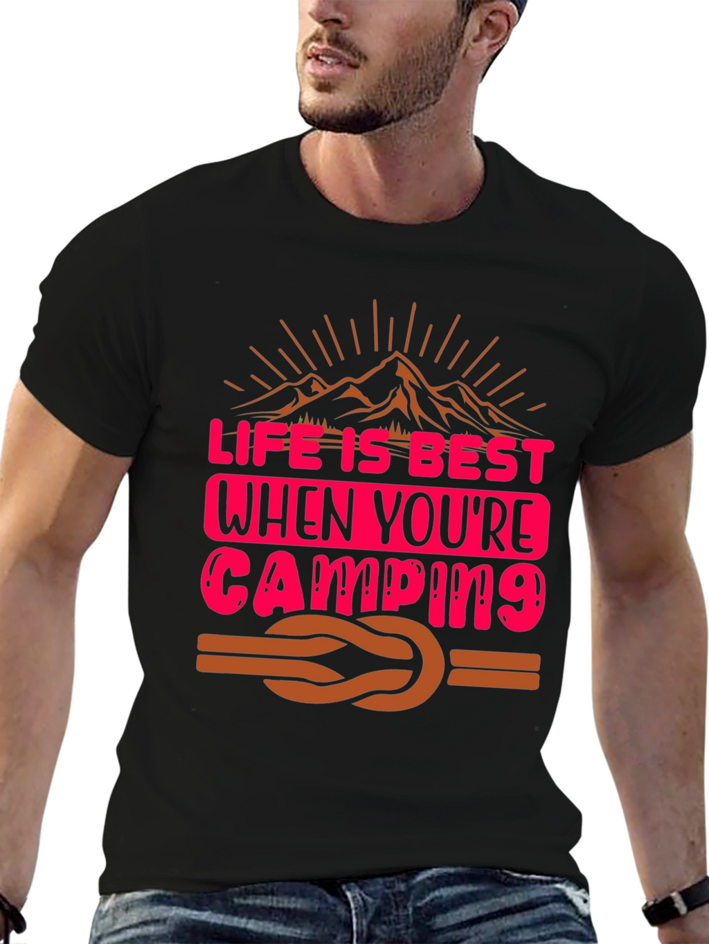 Camping Life Graphic Tee - Best When Youre Camping!