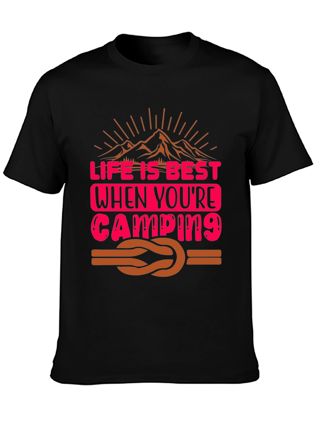 Camping Life Graphic Tee - Best When Youre Camping!