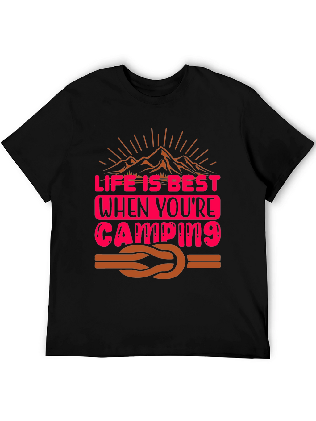 Camping Life Graphic Tee - Best When Youre Camping!