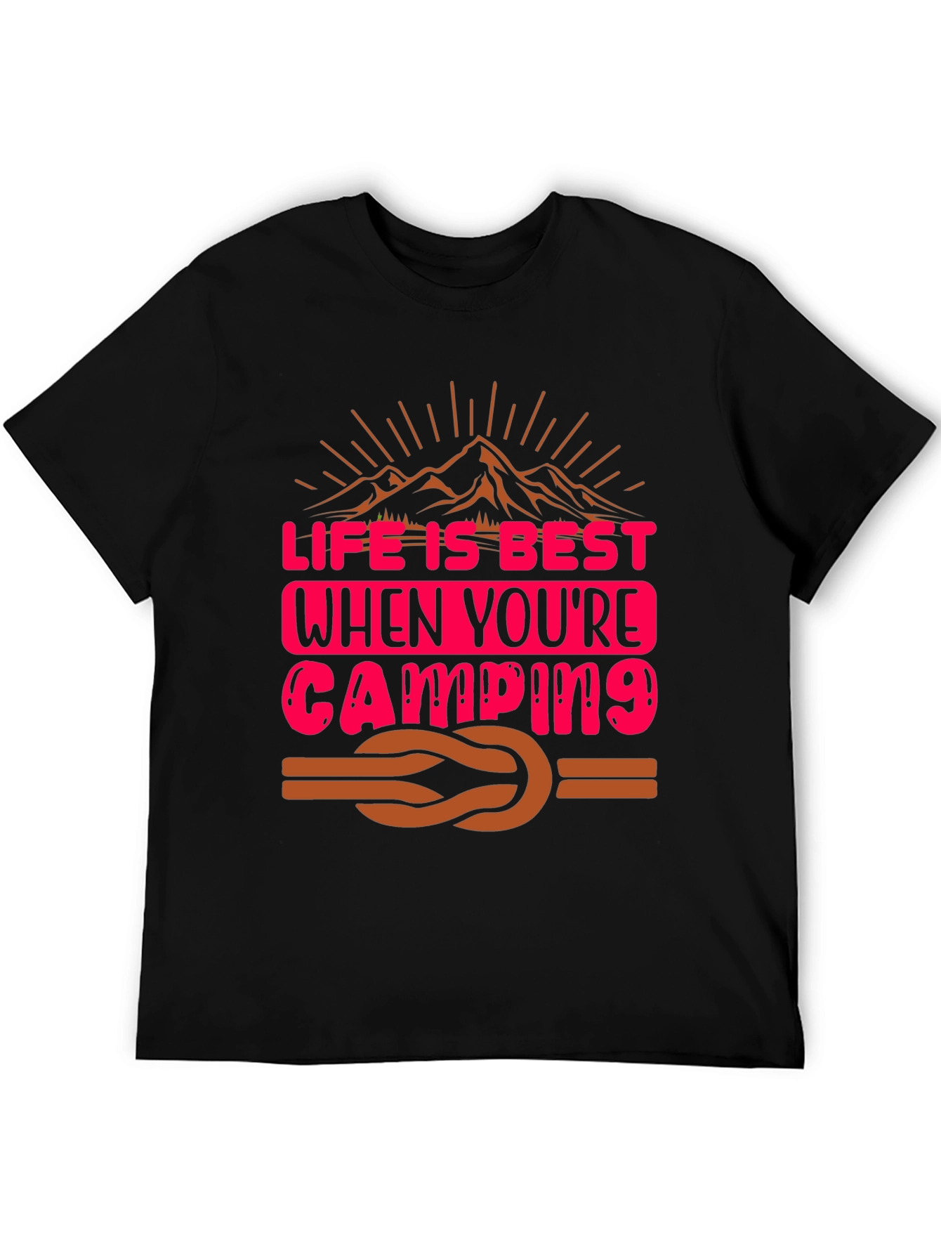 Camping Life Graphic Tee - Best When Youre Camping!