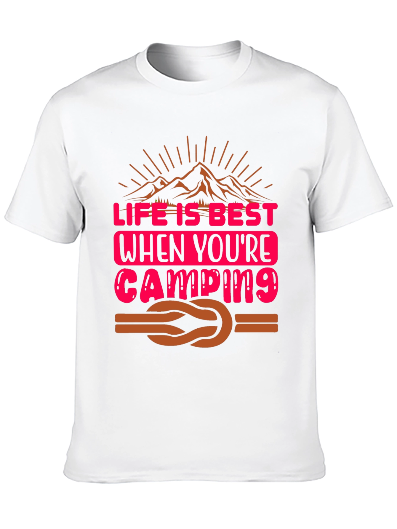 Camping Life Graphic Tee - Best When Youre Camping!