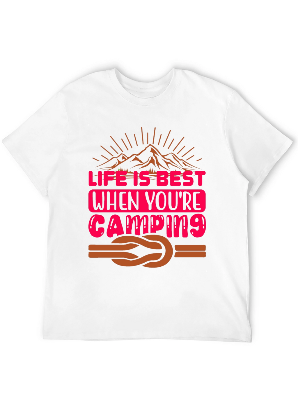 Camping Life Graphic Tee - Best When Youre Camping!