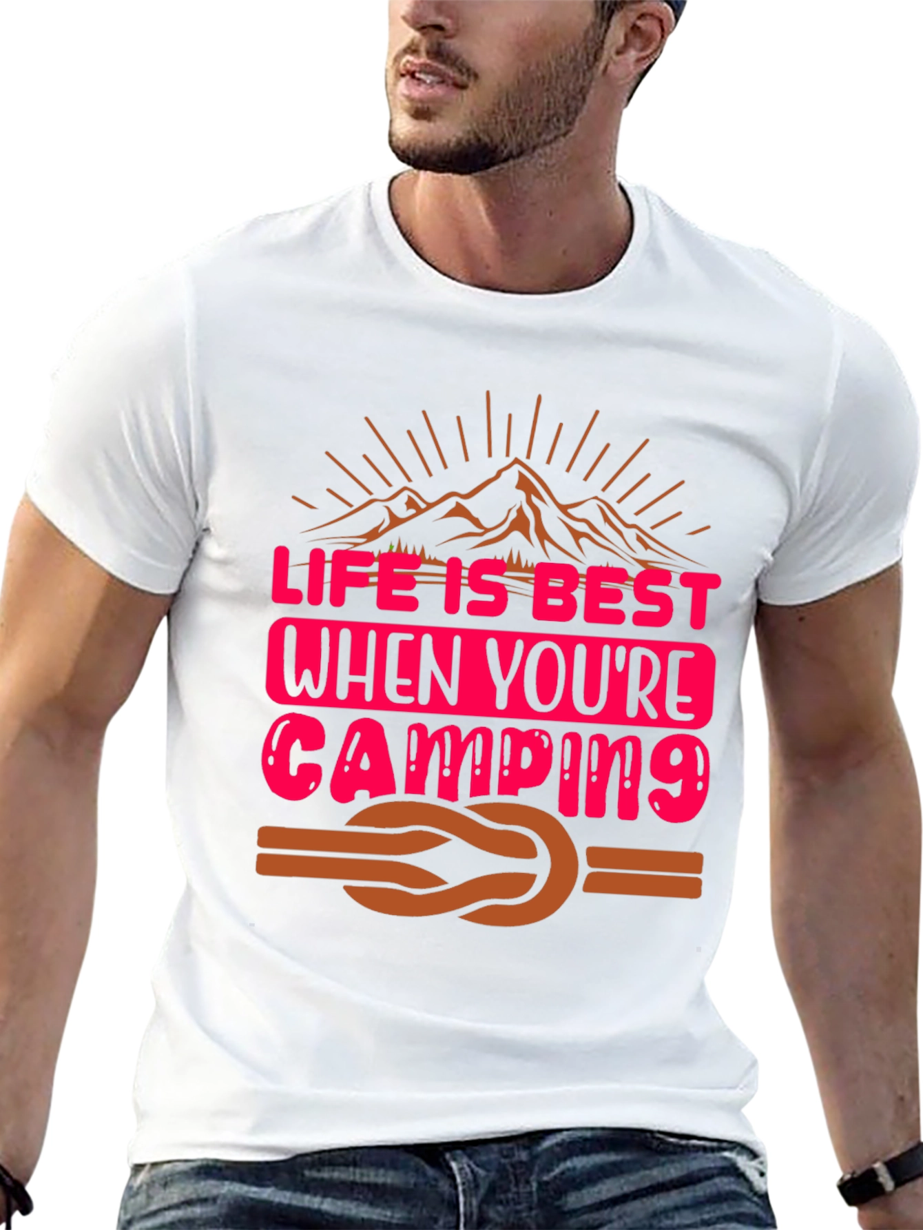 Camping Life Graphic Tee - Best When Youre Camping!