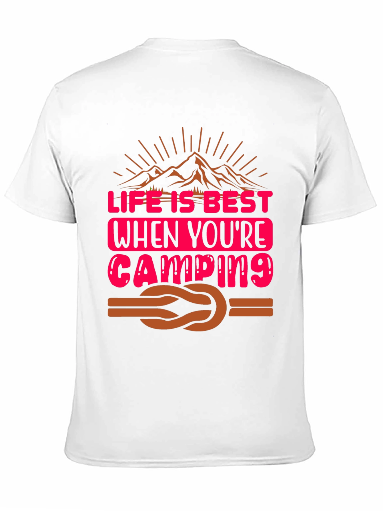 Camping Life Graphic Tee - Best When Youre Camping!