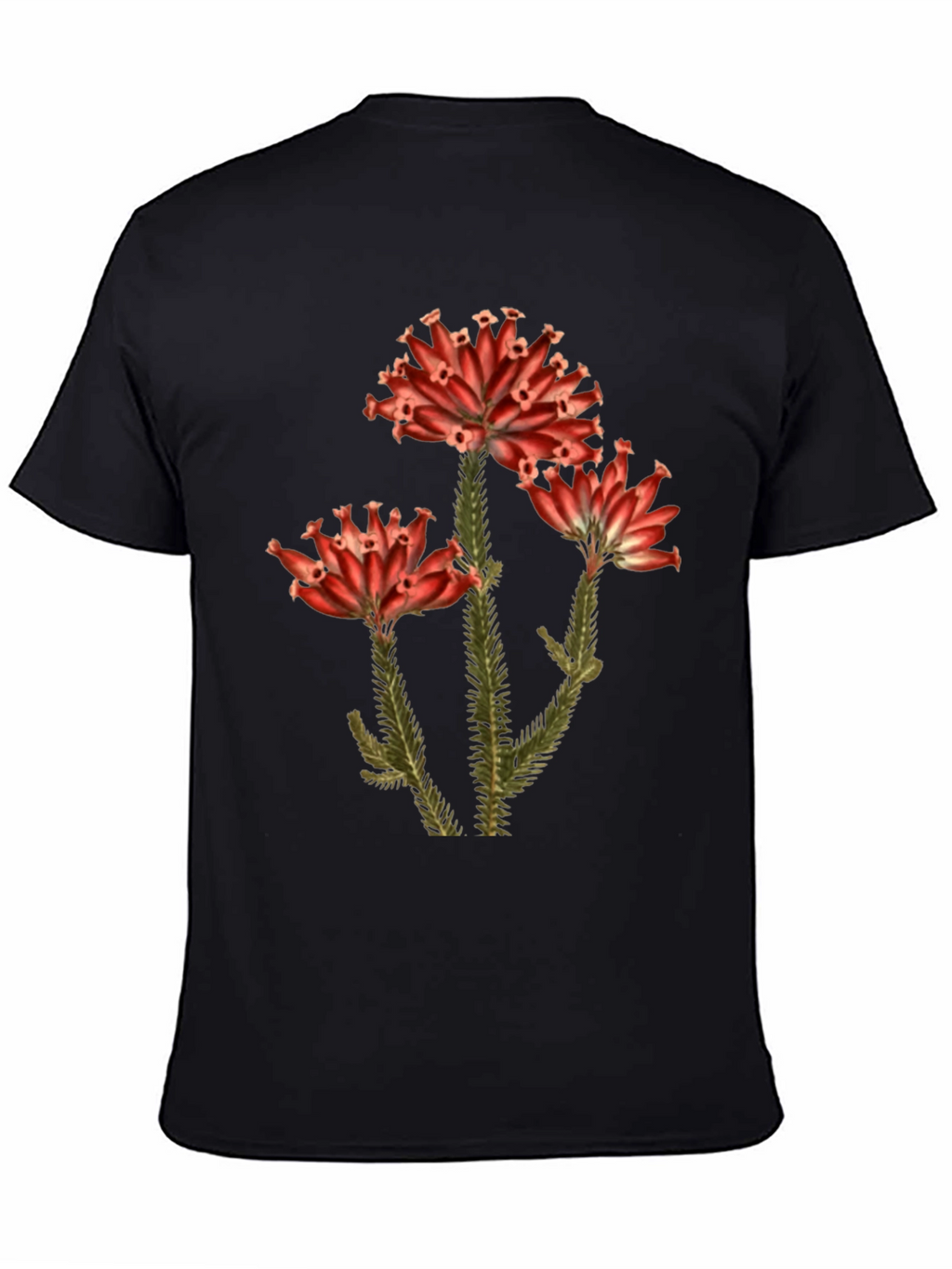 Botanical Print Tee - Unique Floral Design