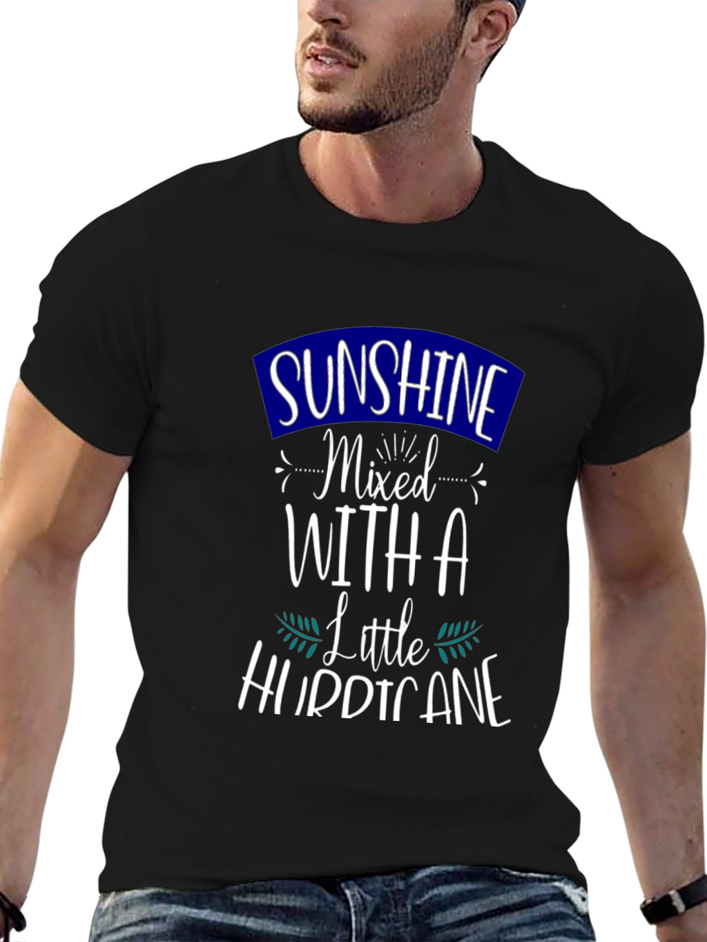 Sunshine Mixed With a Little Hurricane Graphic Tee