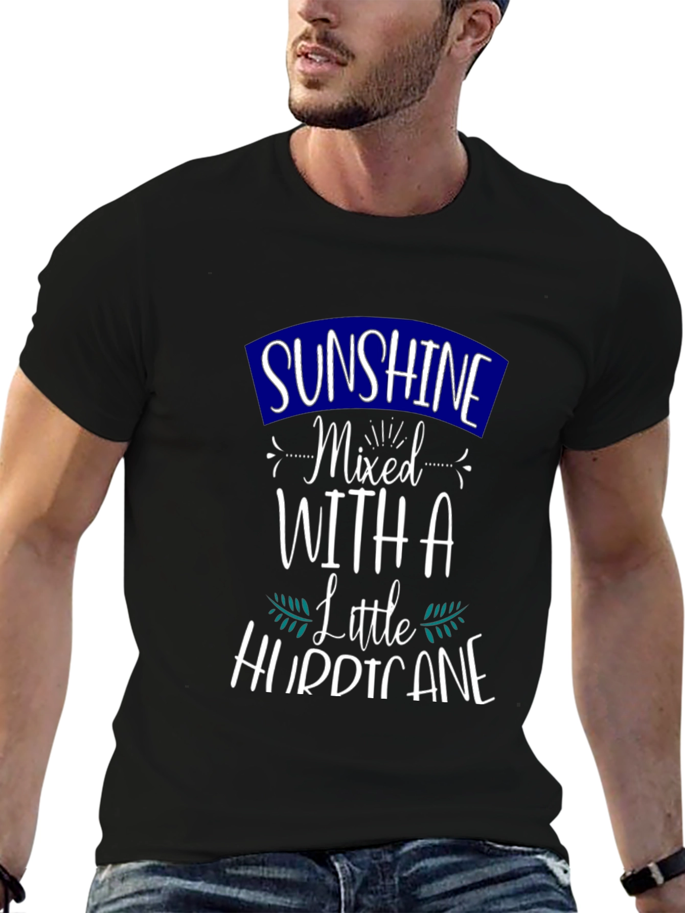 Sunshine Mixed With a Little Hurricane Graphic Tee