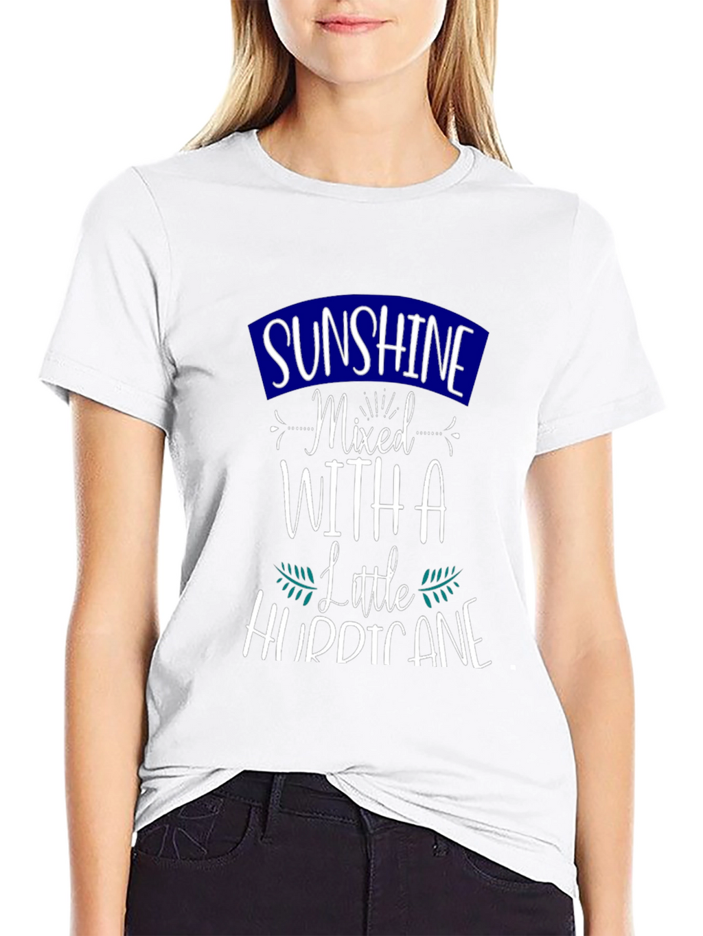 Sunshine Mixed With a Little Hurricane Graphic Tee