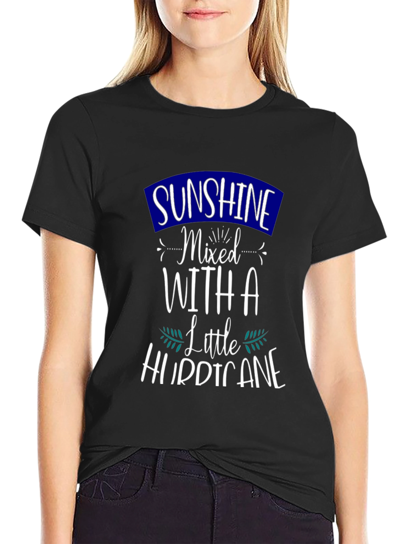Sunshine Mixed With a Little Hurricane Graphic Tee
