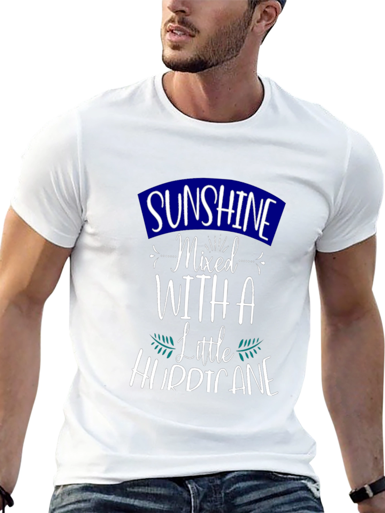 Sunshine Mixed With a Little Hurricane Graphic Tee