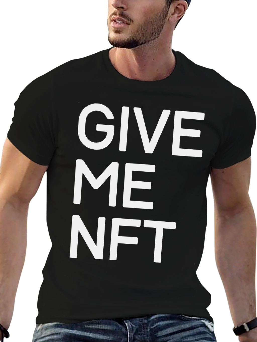 Give Me NFT Black T-Shirt