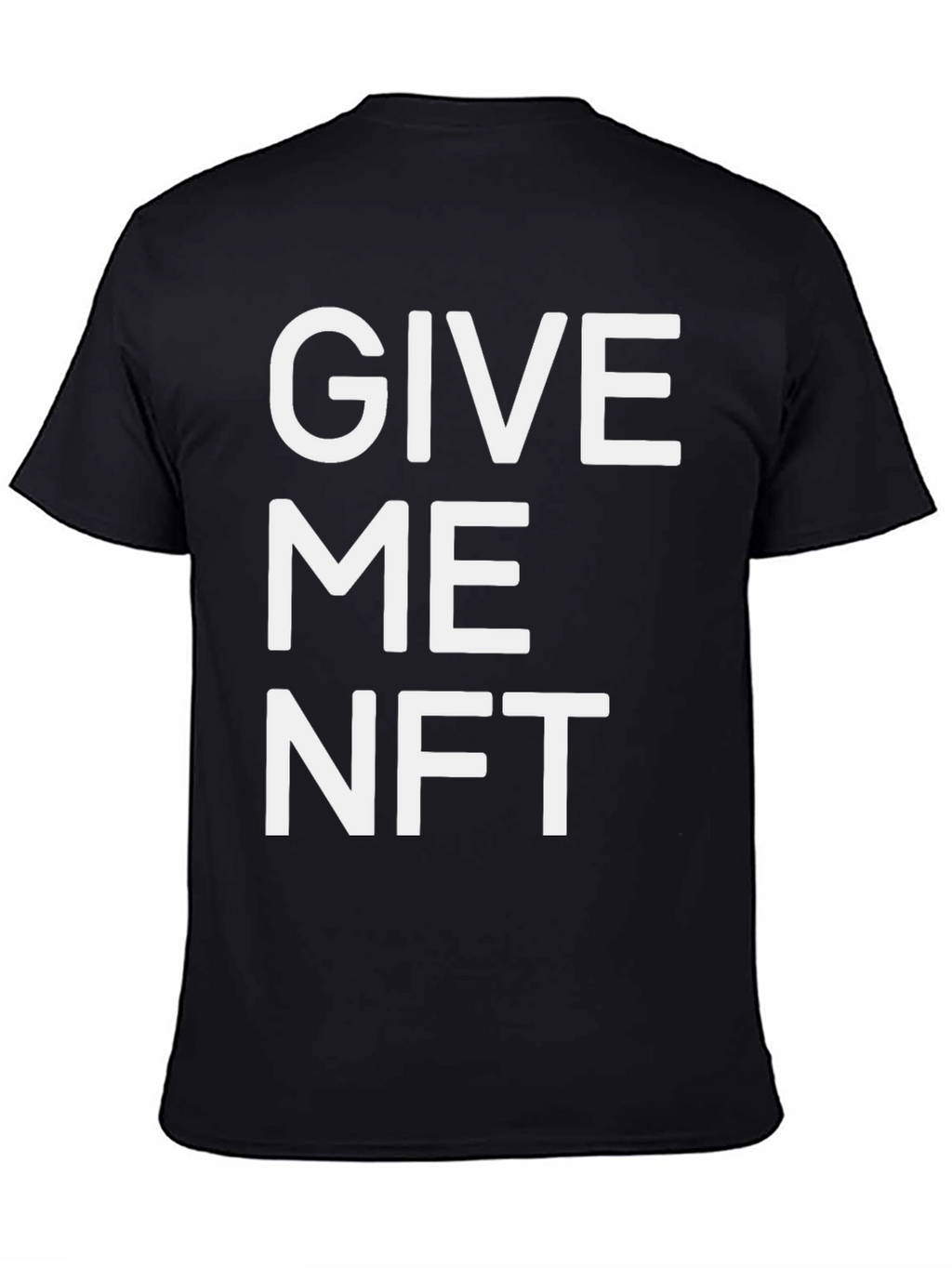 Give Me NFT Black T-Shirt
