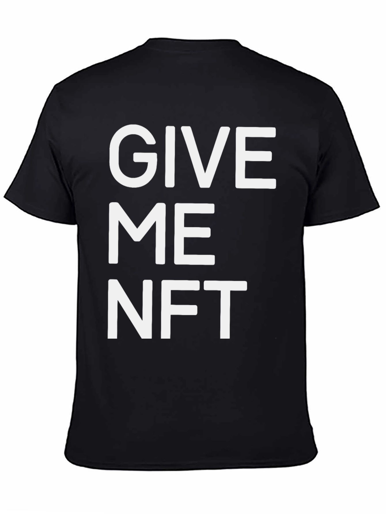 Give Me NFT Black T-Shirt