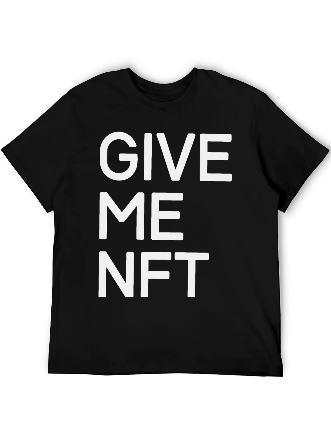 Give Me NFT Black T-Shirt