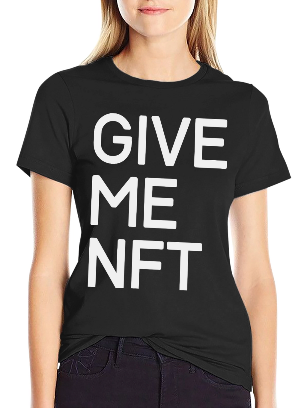 Give Me NFT Black T-Shirt