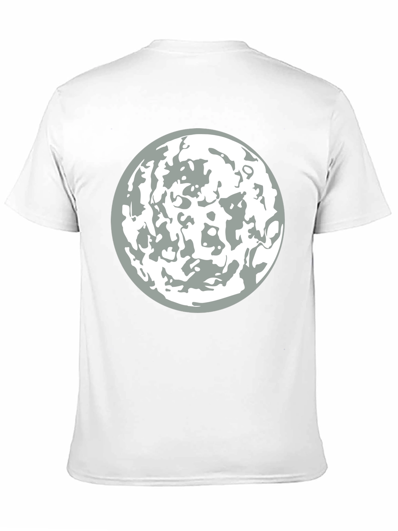 Lunar Graphic Tee - Stylish Moon Design T-Shirt