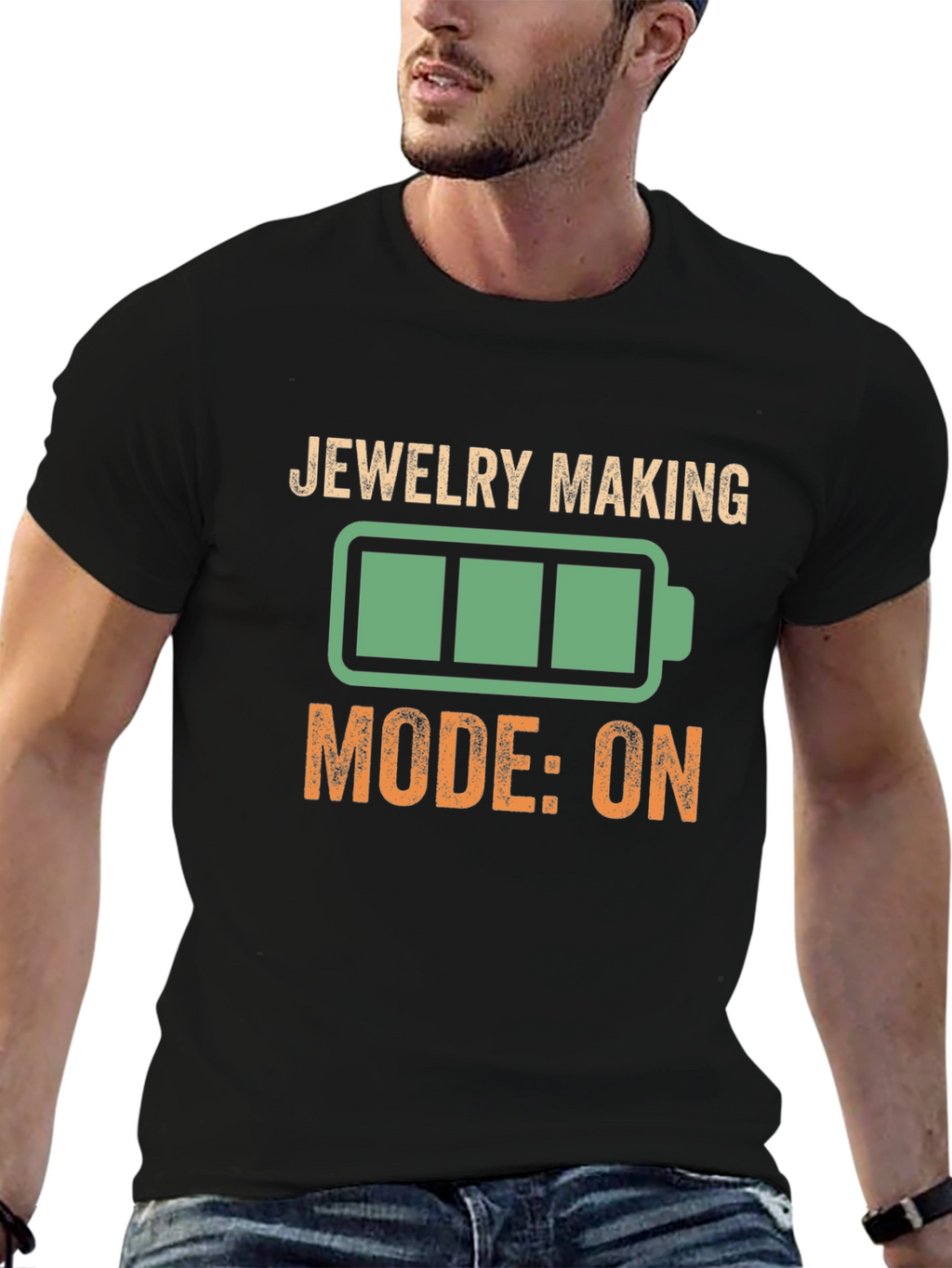 Jewelry Making Mode On T-Shirt