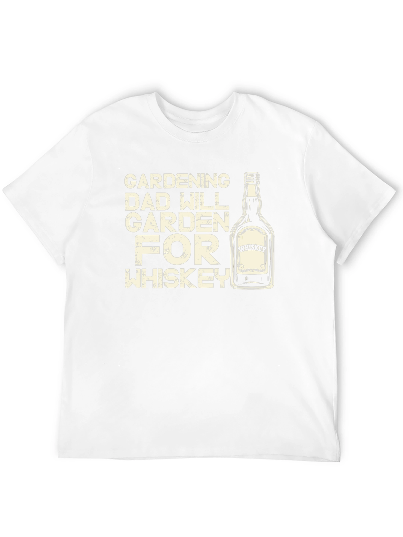 Gardening Dad Whiskey T-Shirt