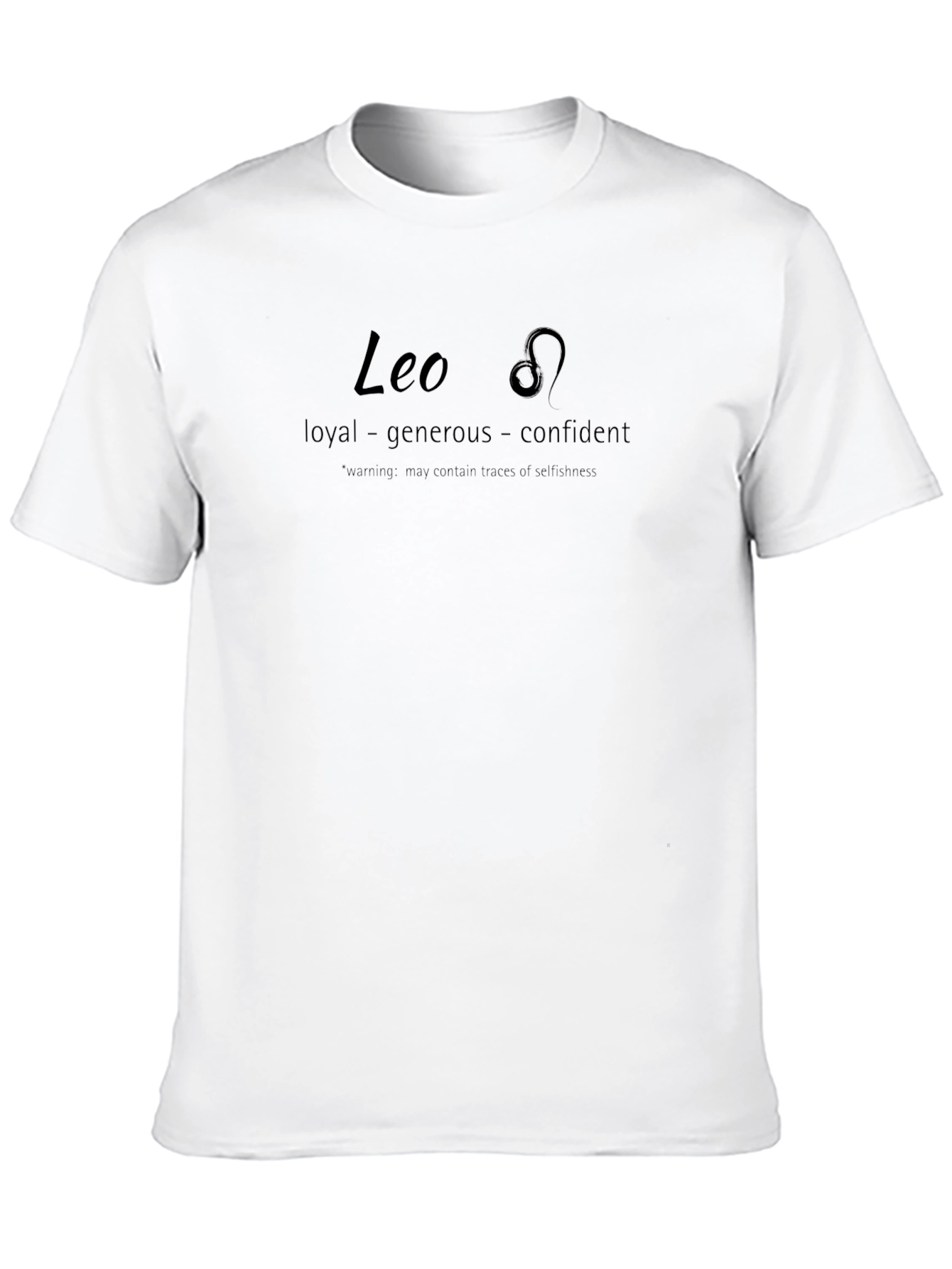 Leo Zodiac Sign T-Shirt