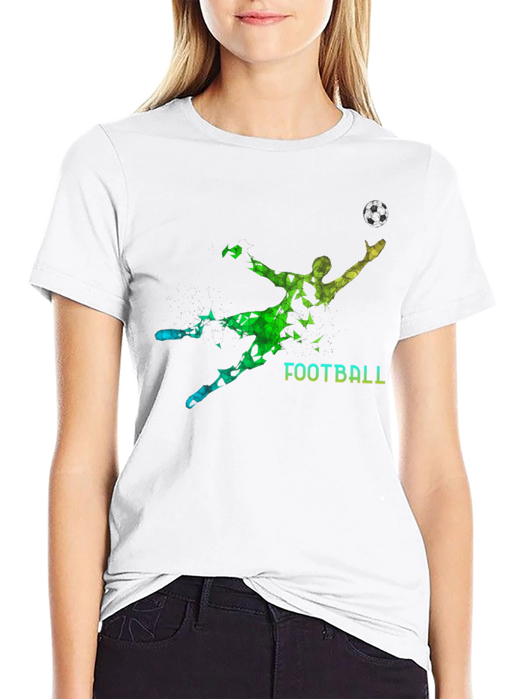 Abstract Football T-Shirt