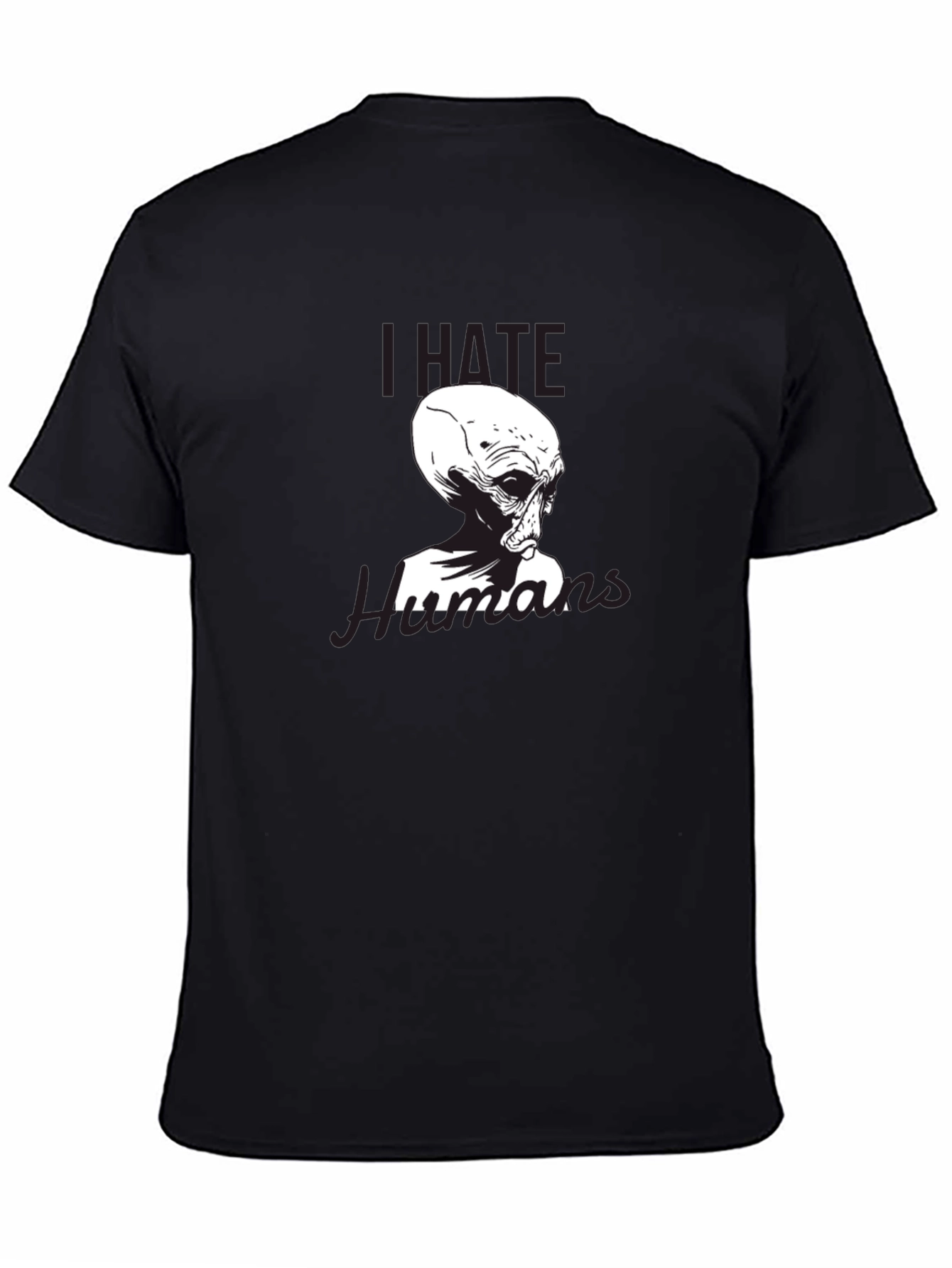 I Hate Humans Alien T-Shirt