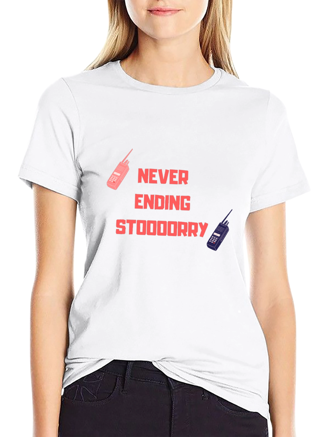 Never Ending Stooooodorry Black T-Shirt